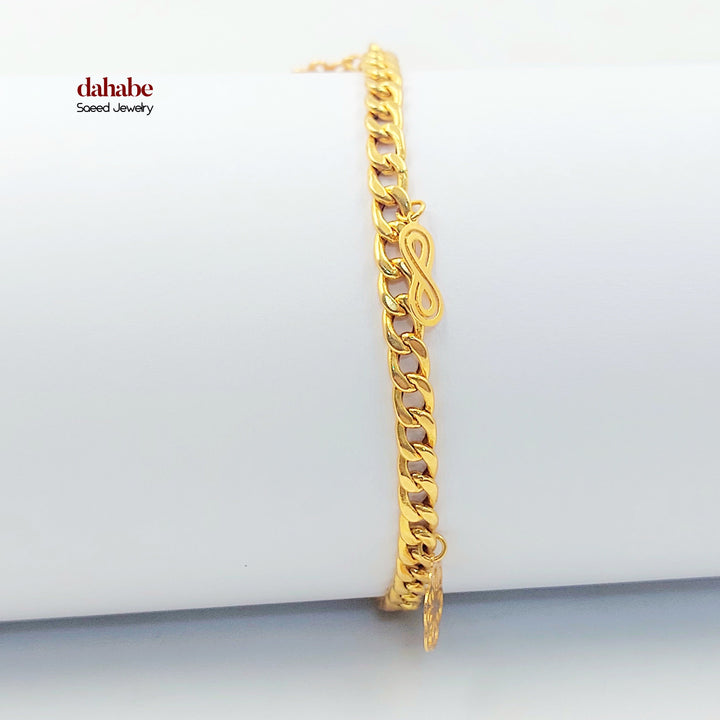 21K اسوارة فرفشة اكسترا-مجوهرات الشيخ سعيد-Saeed Jewelry 