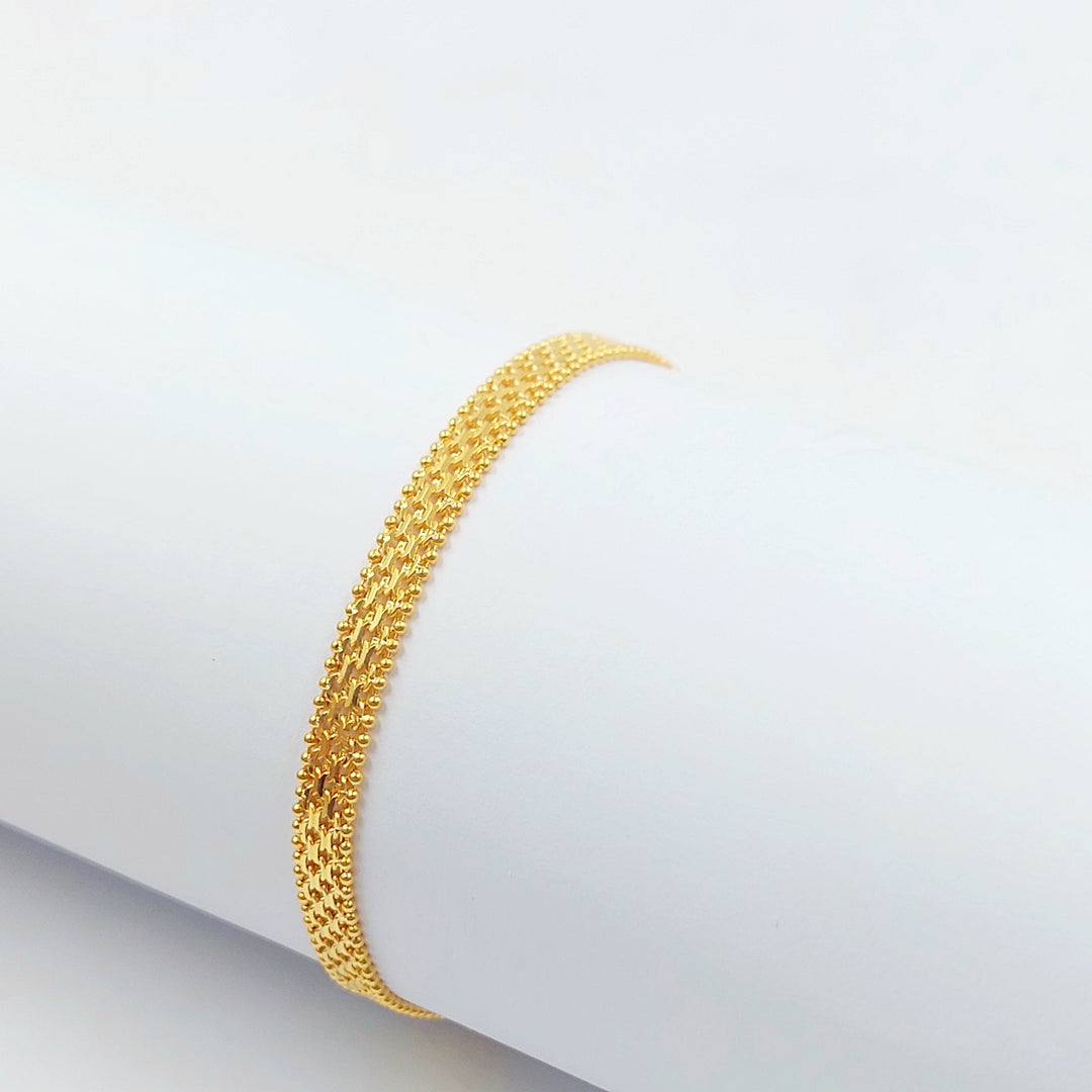 21K اسوارة  ماليزي اكسترا-مجوهرات الشيخ سعيد-Saeed Jewelry 