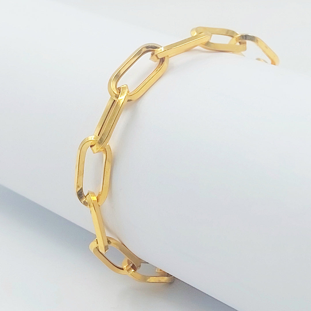 21K اسوارة بيبر كليب اكسترا-مجوهرات الشيخ سعيد-Saeed Jewelry 