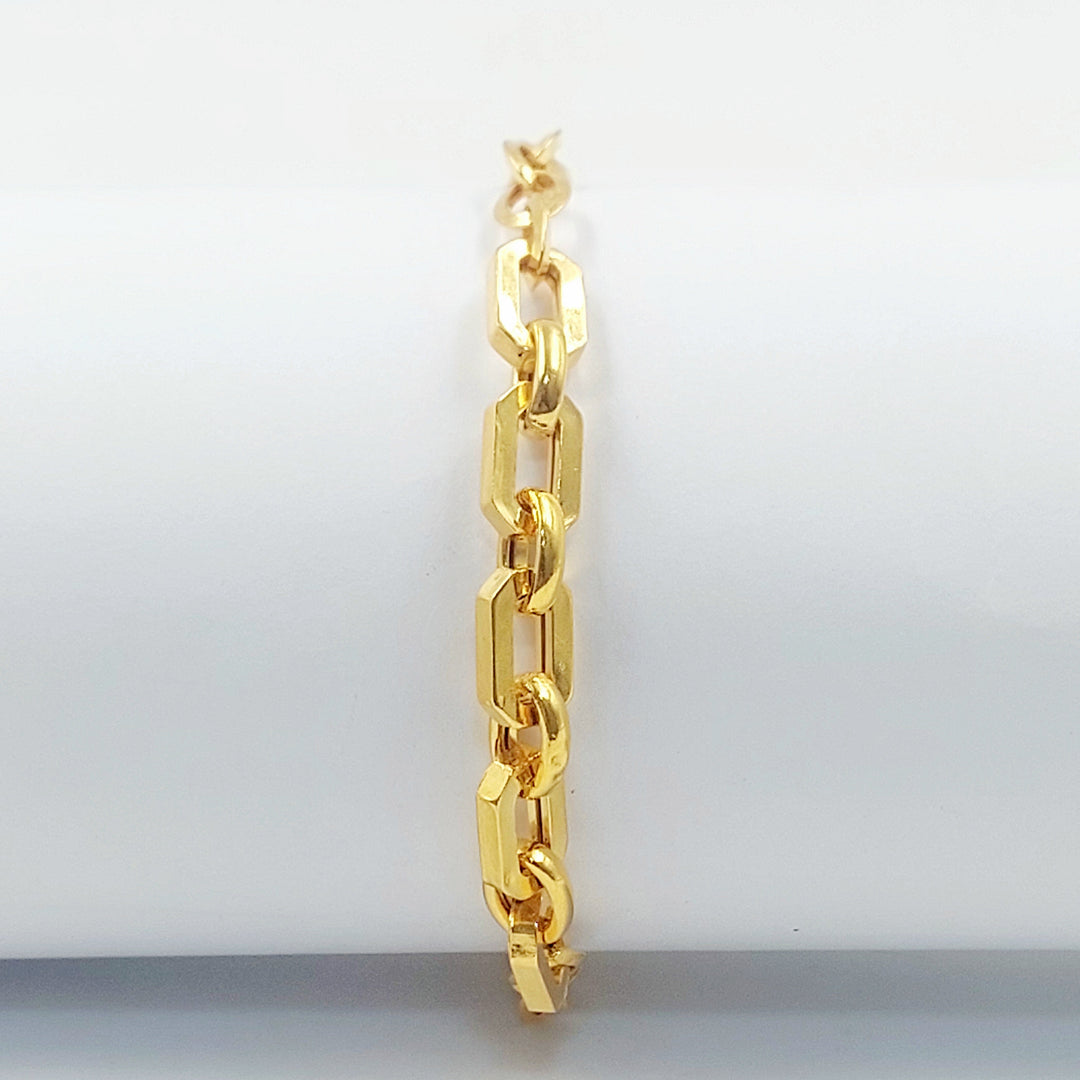 21K اسوارة بيبر كليب اكسترا-مجوهرات الشيخ سعيد-Saeed Jewelry 