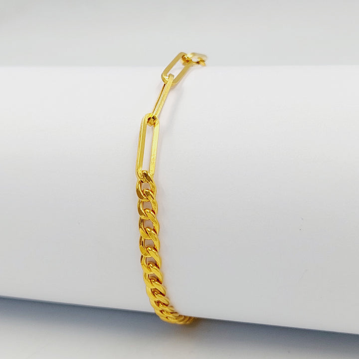 21K اسوارة اكسترا-مجوهرات الشيخ سعيد-Saeed Jewelry 