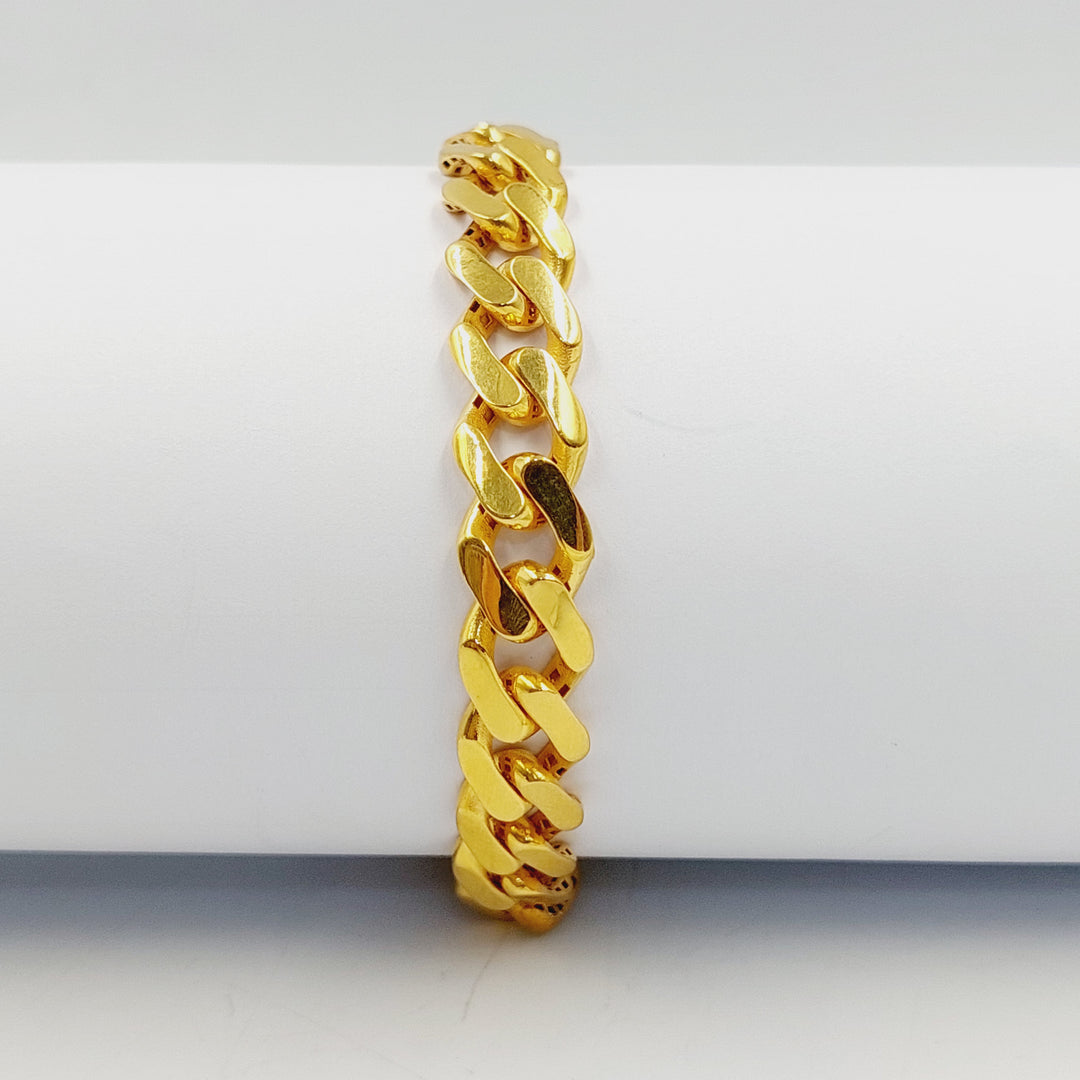 21K اسوارة جنزير اكسترا-مجوهرات الشيخ سعيد-Saeed Jewelry 