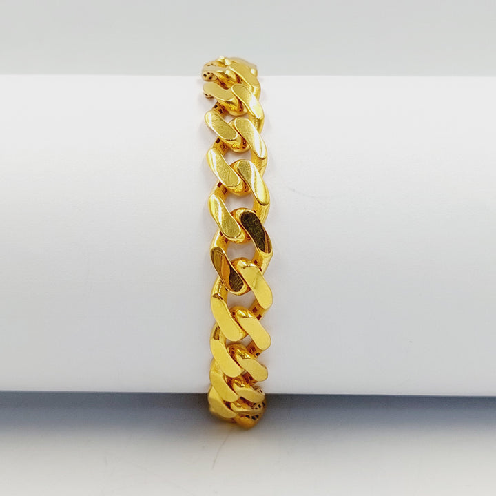 21K اسوارة جنزير اكسترا-مجوهرات الشيخ سعيد-Saeed Jewelry 