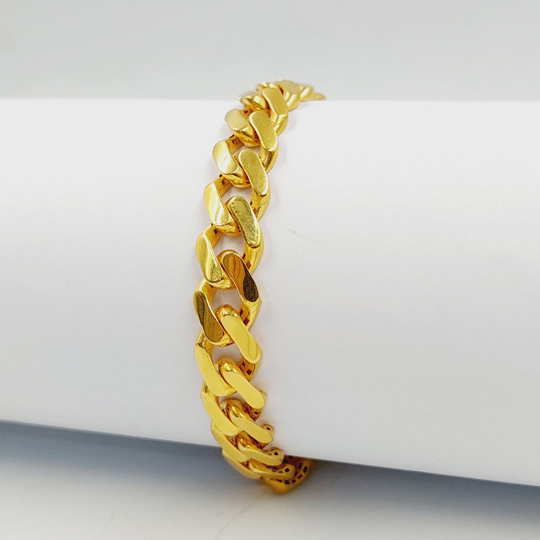 21K اسوارة جنزير اكسترا-مجوهرات الشيخ سعيد-Saeed Jewelry 