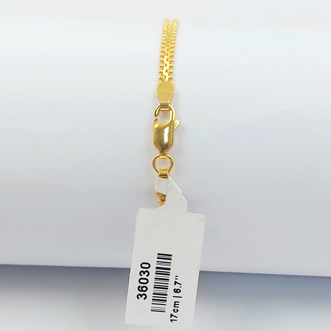 21K اسوارة  ماليزي اكسترا-مجوهرات الشيخ سعيد-Saeed Jewelry 