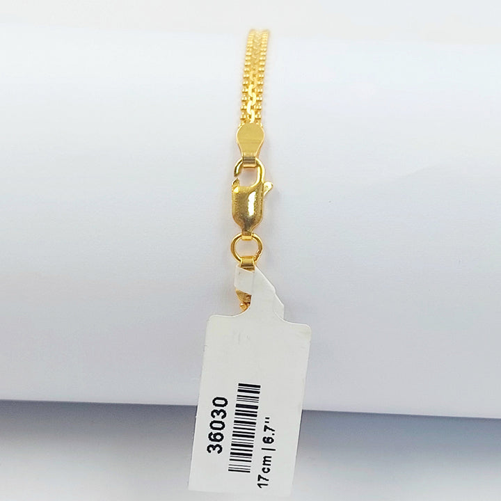 21K اسوارة  ماليزي اكسترا-مجوهرات الشيخ سعيد-Saeed Jewelry 