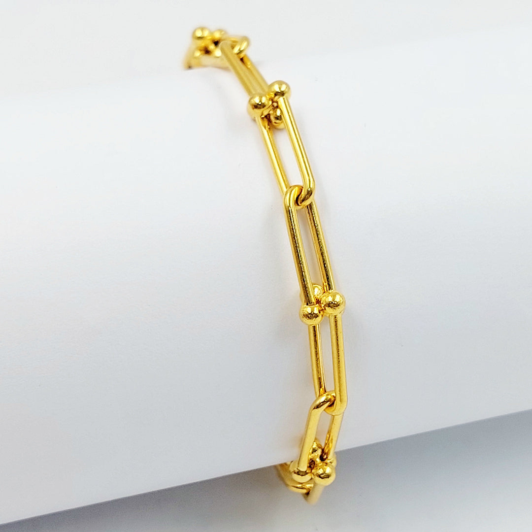 Deluxe Bracelet Made of 21K Gold by Saeed Jewelry 