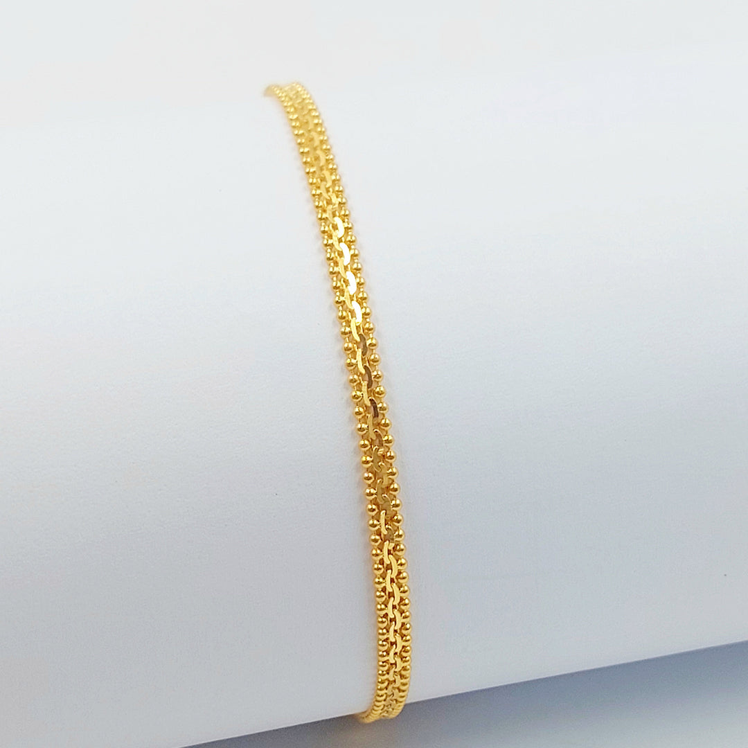 21K اسوارة  ماليزي اكسترا-مجوهرات الشيخ سعيد-Saeed Jewelry 