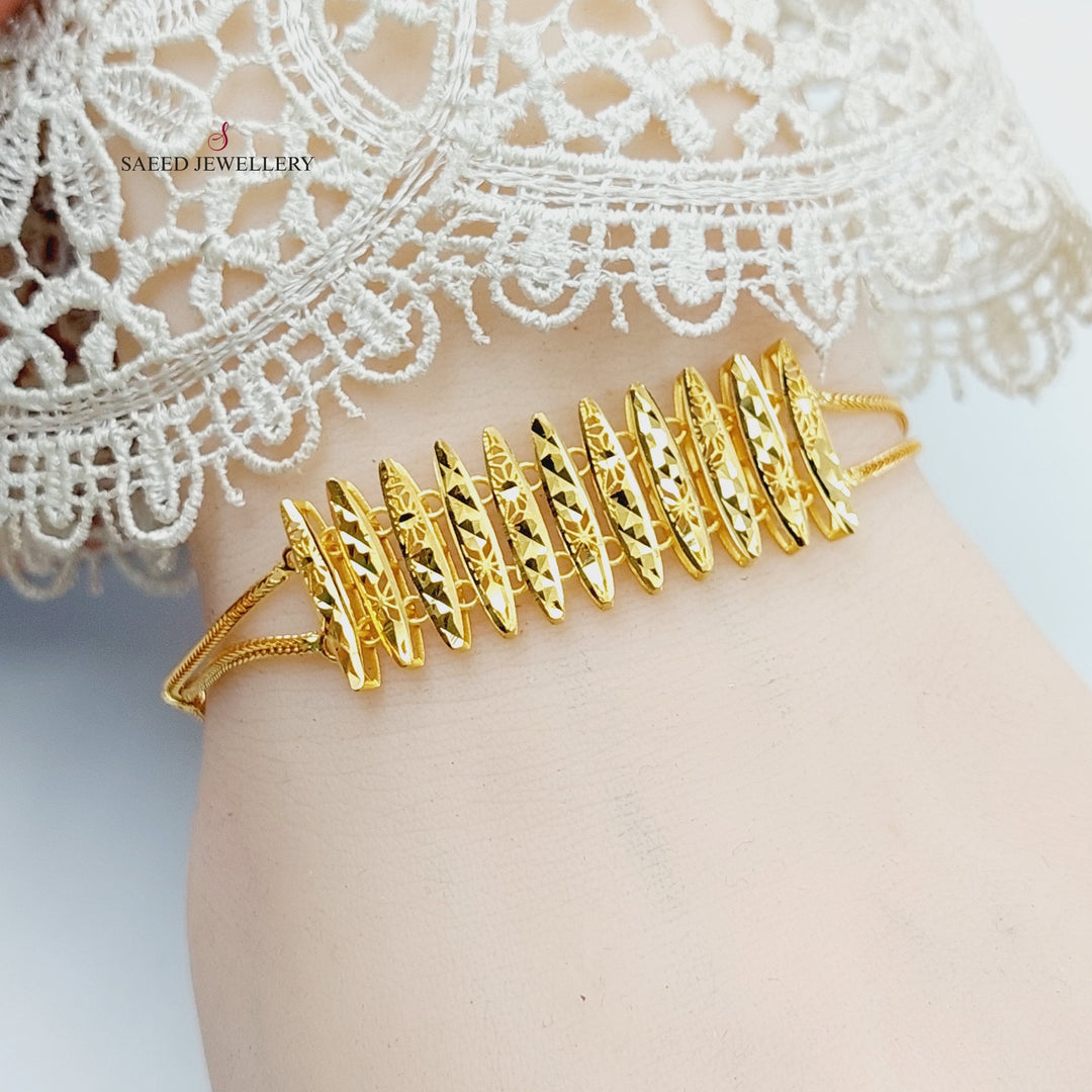 21K اسوارة تركي اكسترا-مجوهرات الشيخ سعيد-Saeed Jewelry 