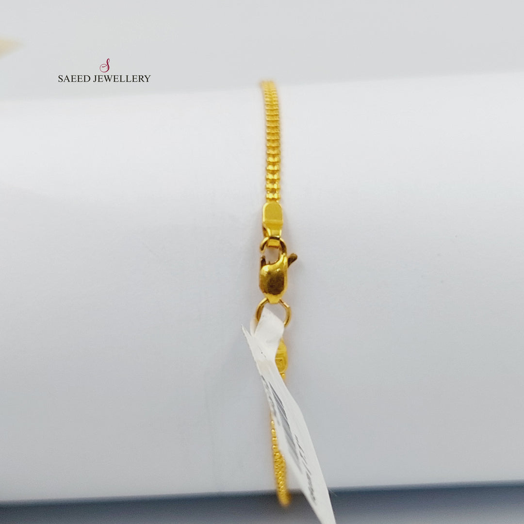 Deluxe Balls Bracelet Made of 21K Gold by Saeed Jewelry 