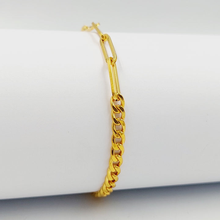 21K اسوارة اكسترا-مجوهرات الشيخ سعيد-Saeed Jewelry 