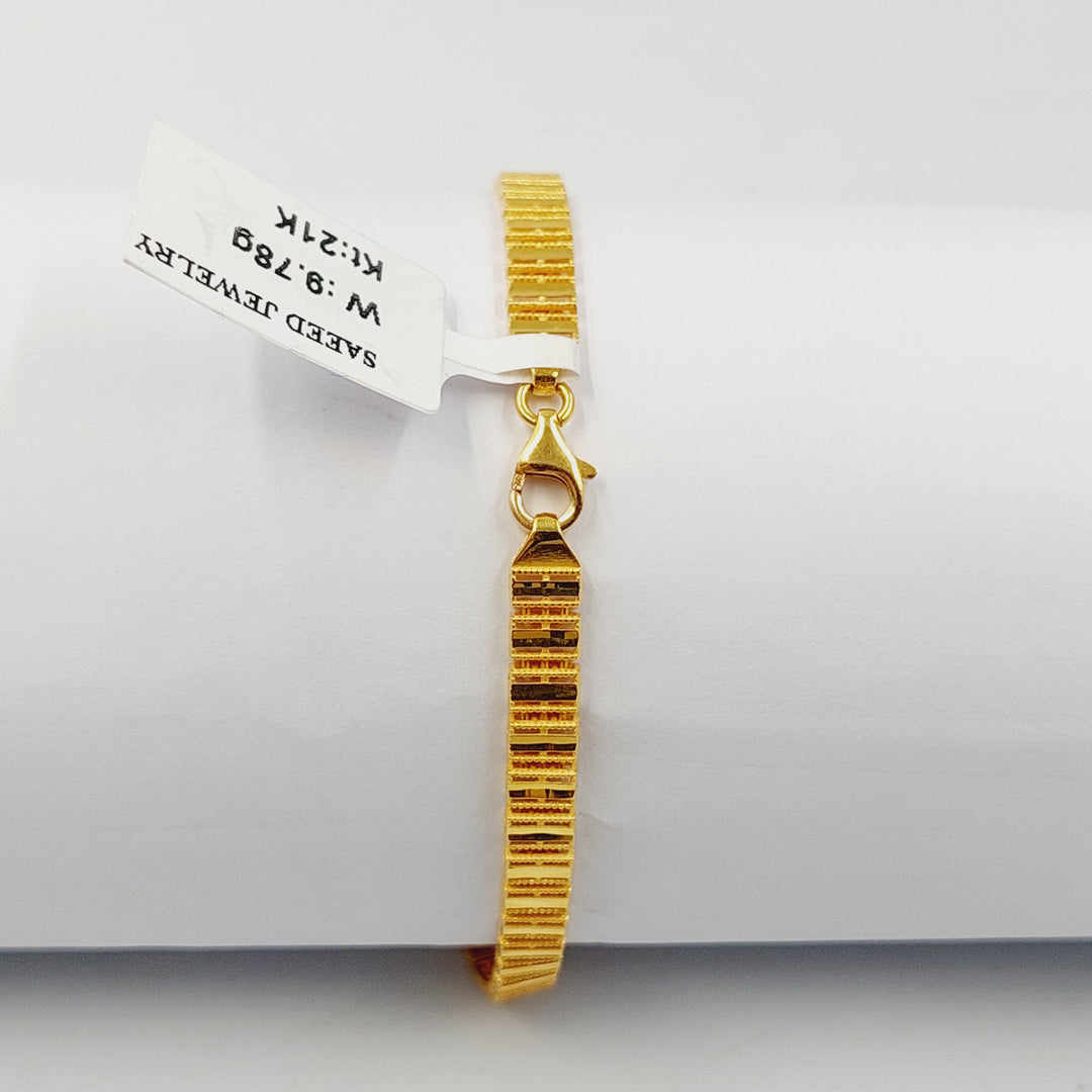 21K اسوارة رشادي اكسترا-مجوهرات الشيخ سعيد-Saeed Jewelry 