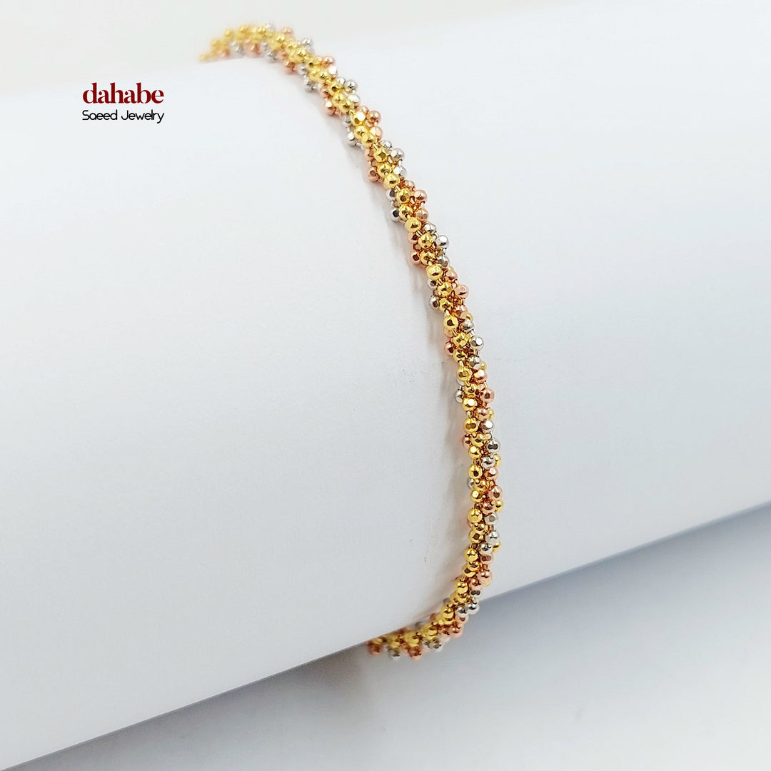21K اسوارة  ماليزي اكسترا-مجوهرات الشيخ سعيد-Saeed Jewelry 