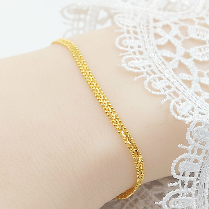 21K اسوارة  ماليزي اكسترا-مجوهرات الشيخ سعيد-Saeed Jewelry 