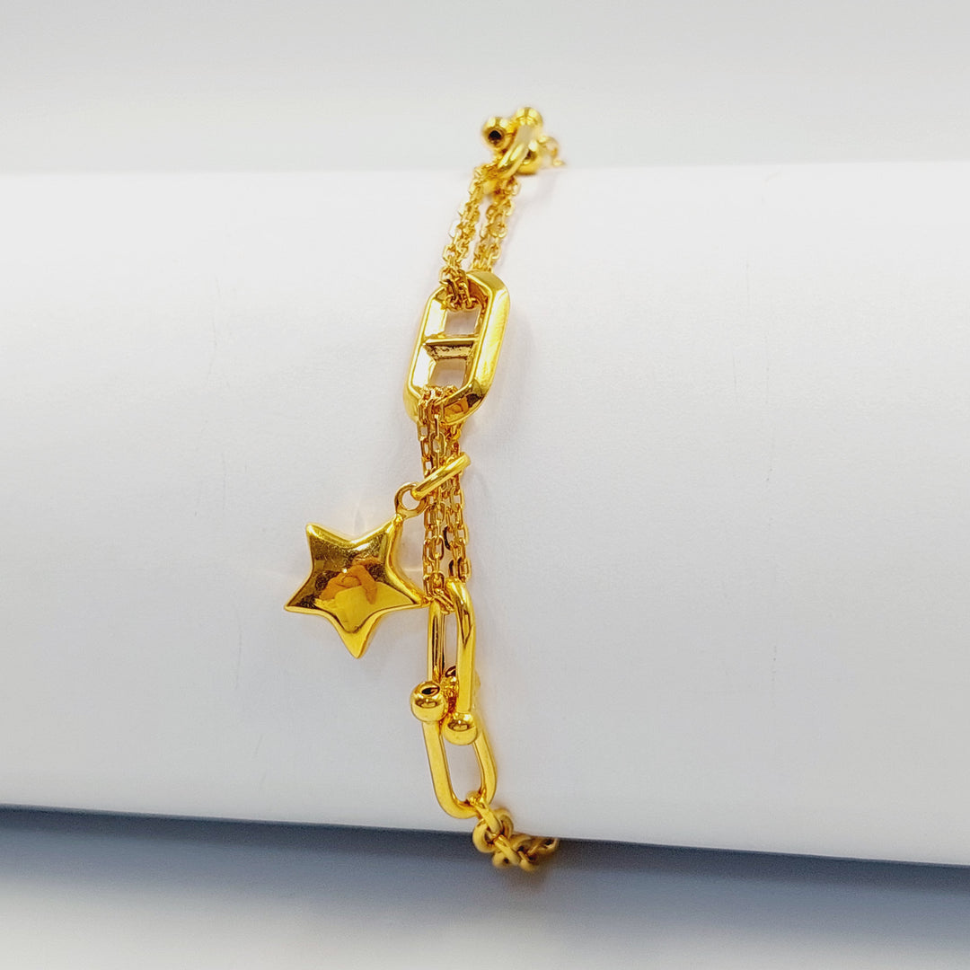 21K اسوارة دنانديش اكسترا-مجوهرات الشيخ سعيد-Saeed Jewelry 