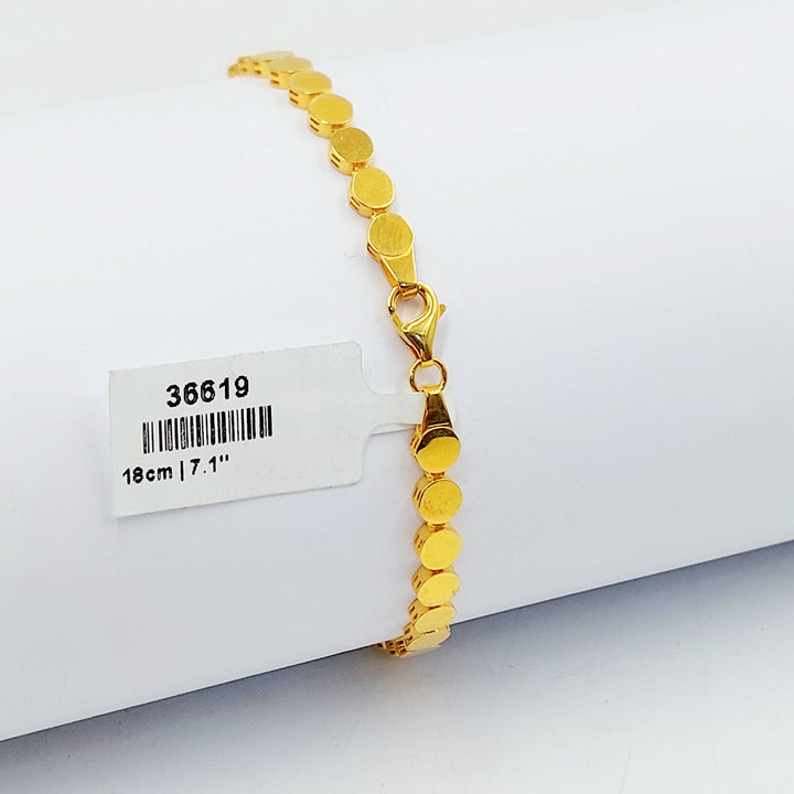 Deluxe Butterfly Bracelet Made of 21K Gold by Saeed Jewelry 