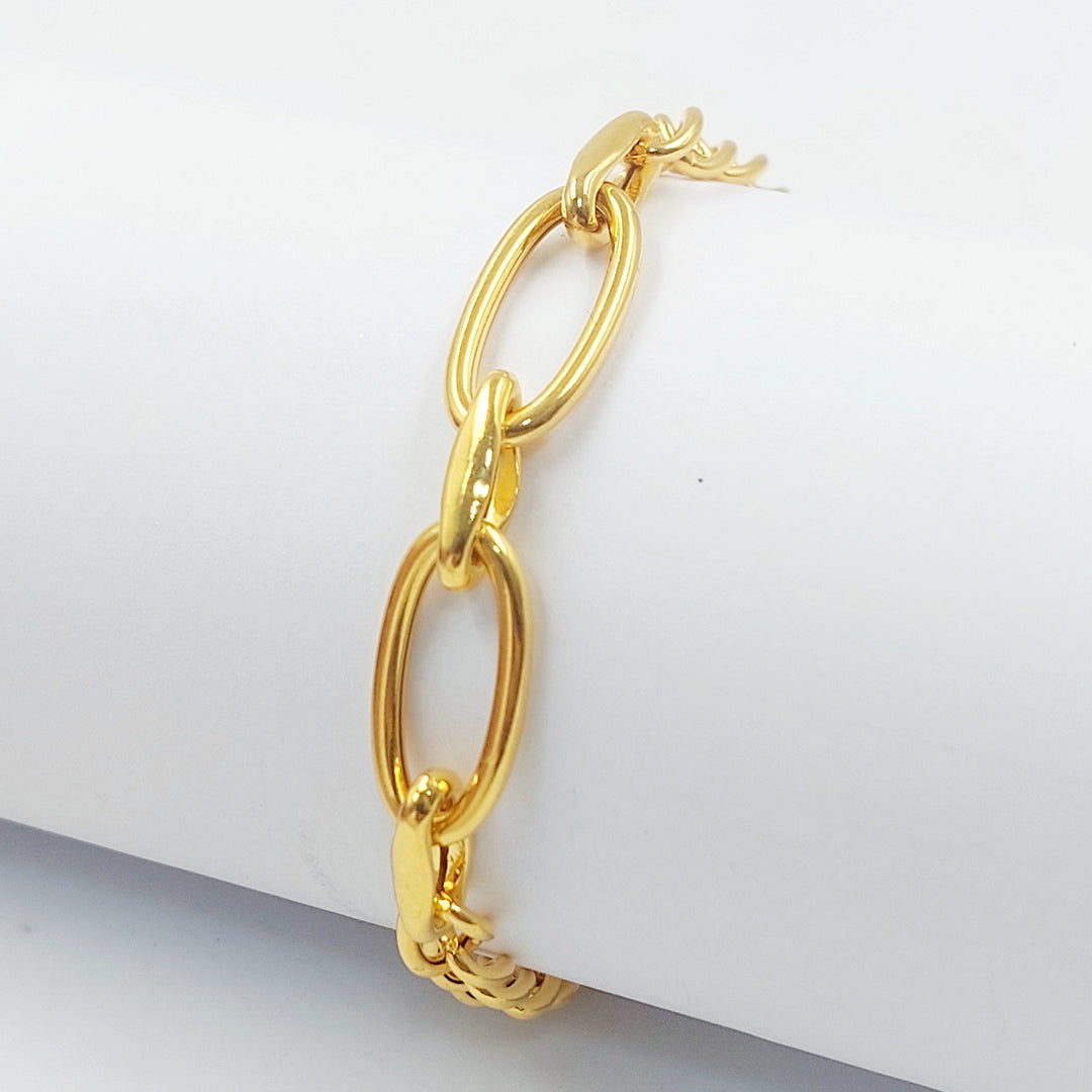 Deluxe Bracelet Made of 21K Gold by Saeed Jewelry 