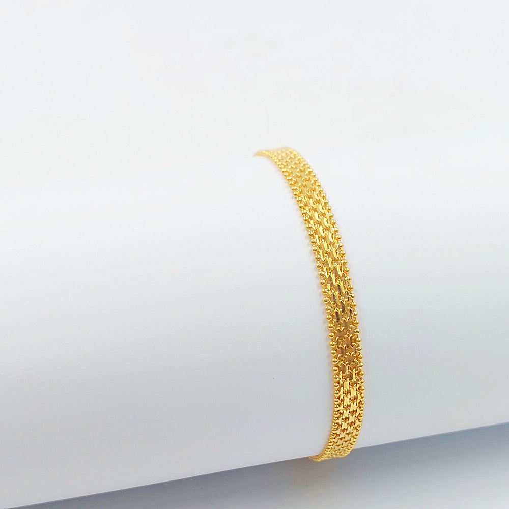 21K اسوارة  ماليزي اكسترا-مجوهرات الشيخ سعيد-Saeed Jewelry 