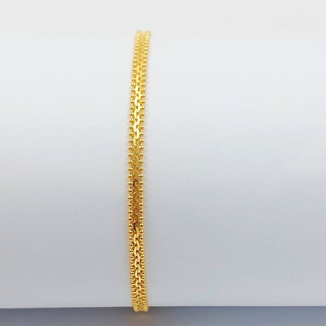 21K اسوارة  ماليزي اكسترا-مجوهرات الشيخ سعيد-Saeed Jewelry 