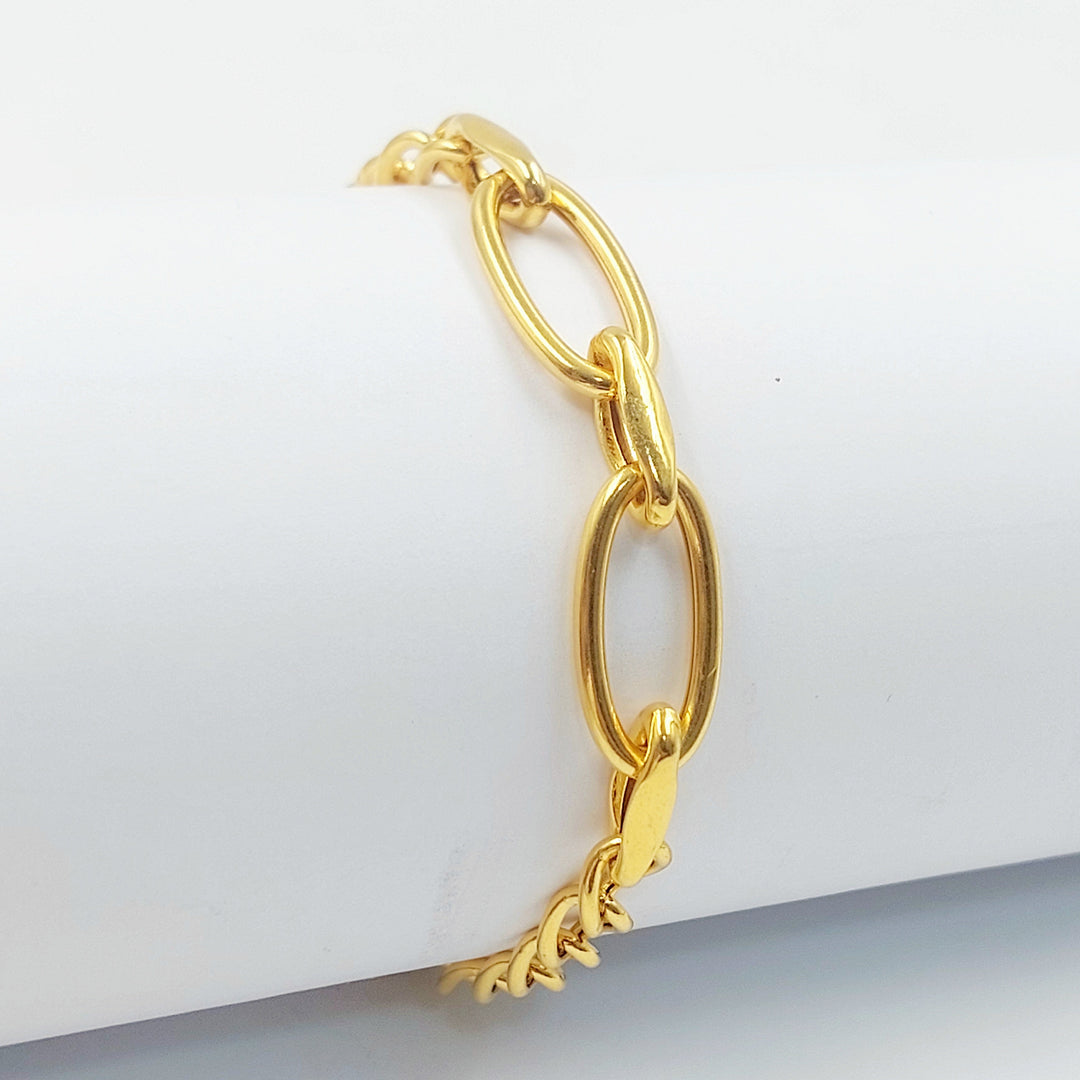 Deluxe Bracelet Made of 21K Gold by Saeed Jewelry 