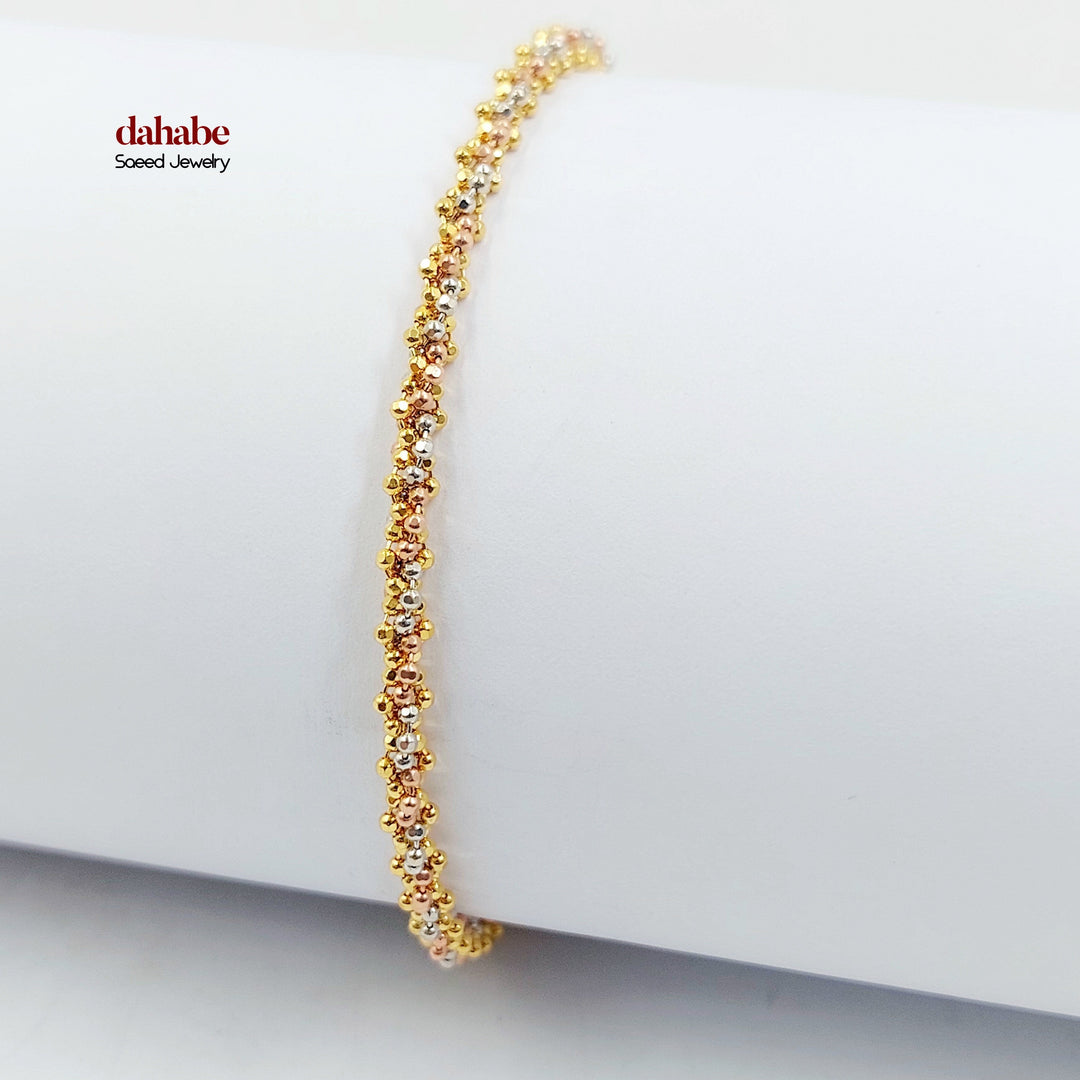 21K اسوارة  ماليزي اكسترا-مجوهرات الشيخ سعيد-Saeed Jewelry 