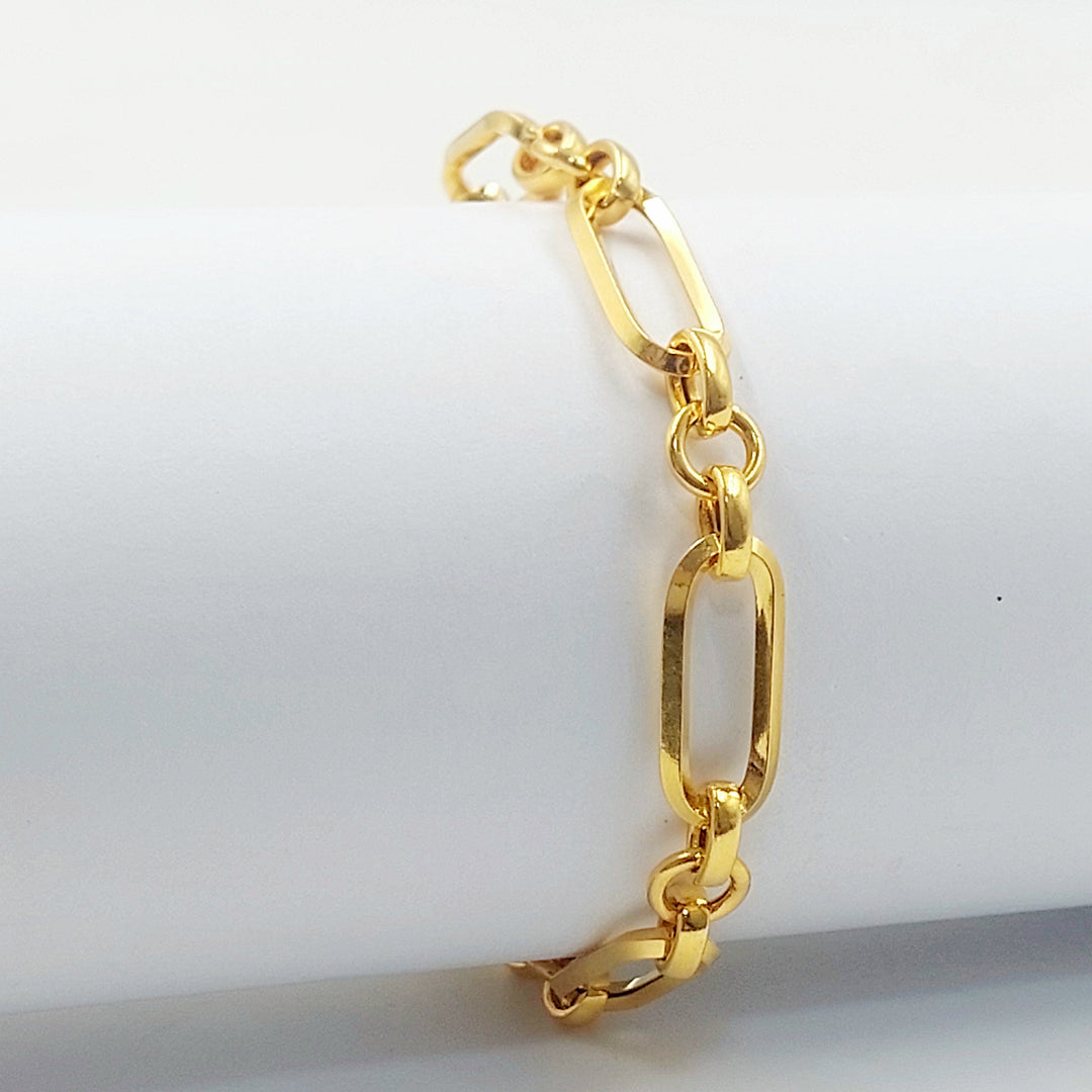 21K اسوارة بيبر كليب اكسترا-مجوهرات الشيخ سعيد-Saeed Jewelry 