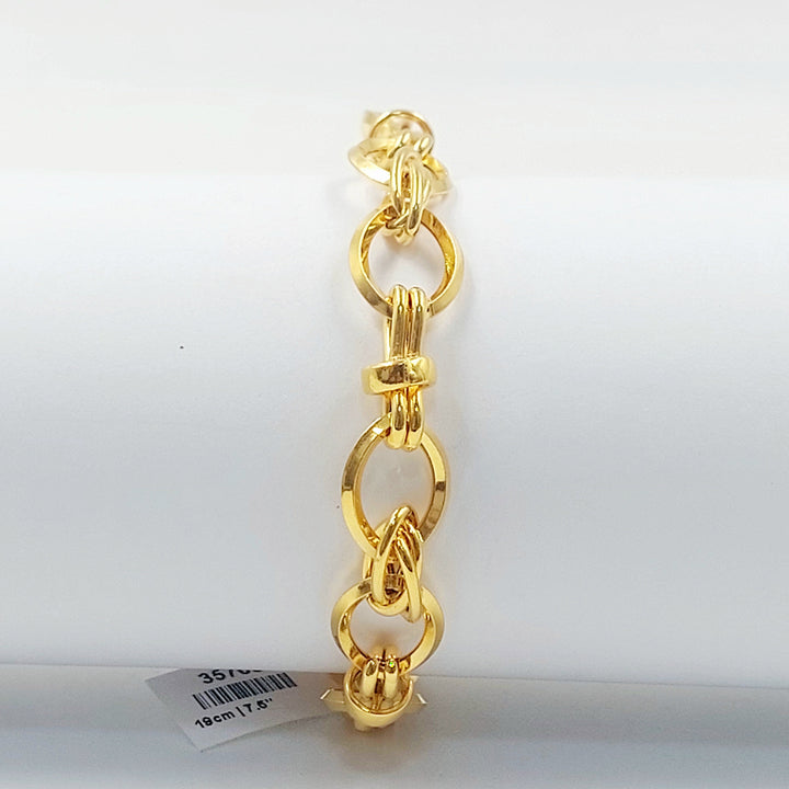 21K اسوارة اكسترا-مجوهرات الشيخ سعيد-Saeed Jewelry 