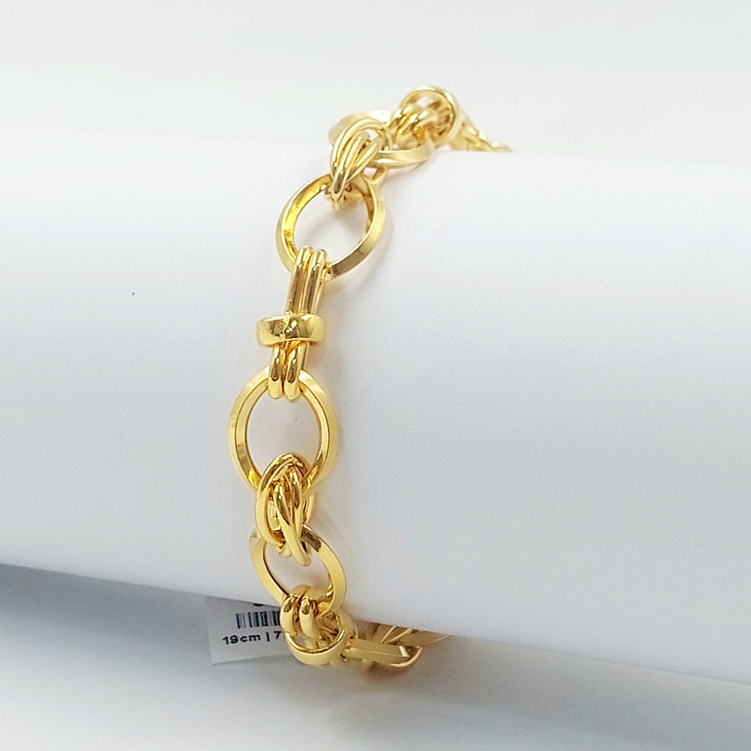 21K اسوارة اكسترا-مجوهرات الشيخ سعيد-Saeed Jewelry 