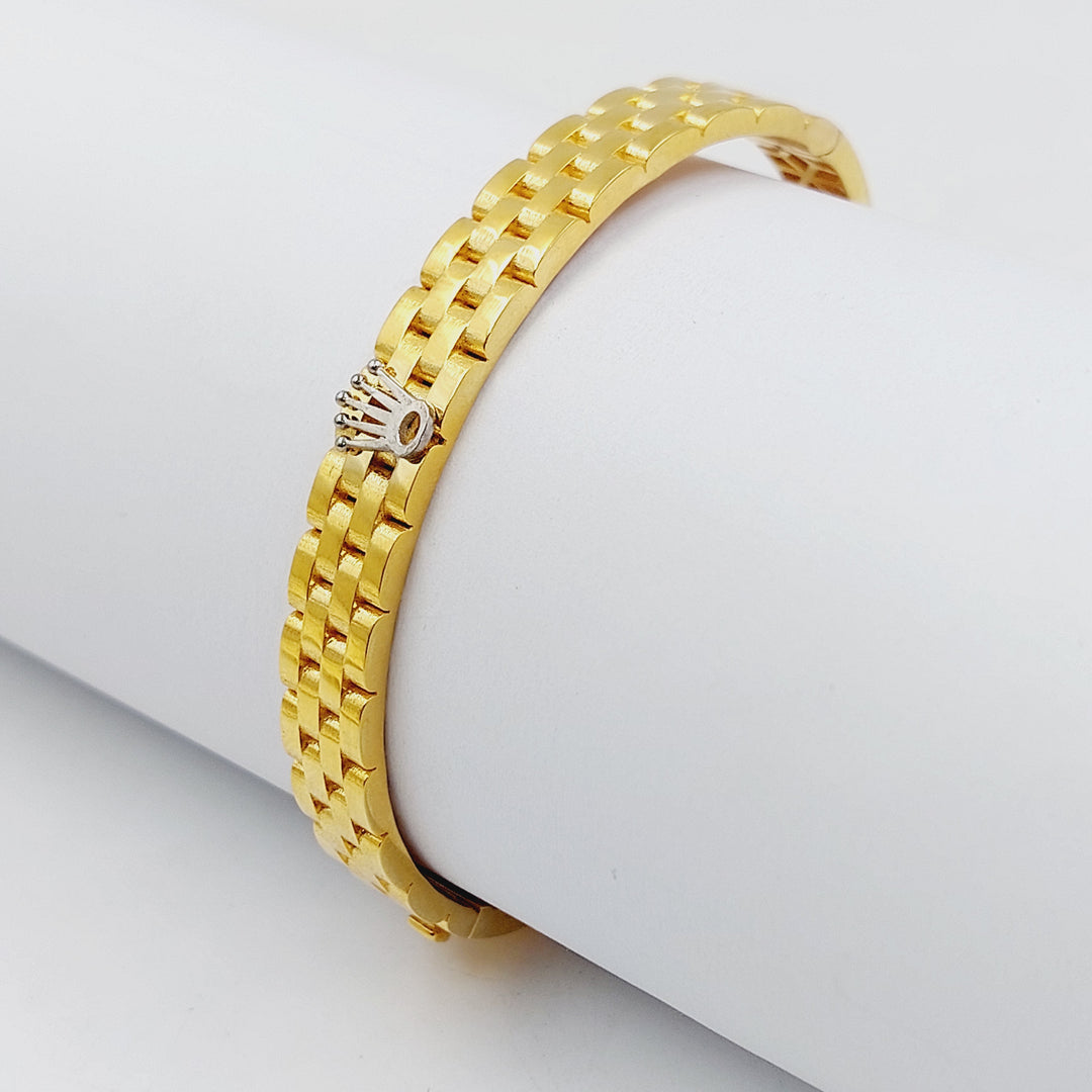 Deluxe Bracelet Made of 21K Gold by Saeed Jewelry 
