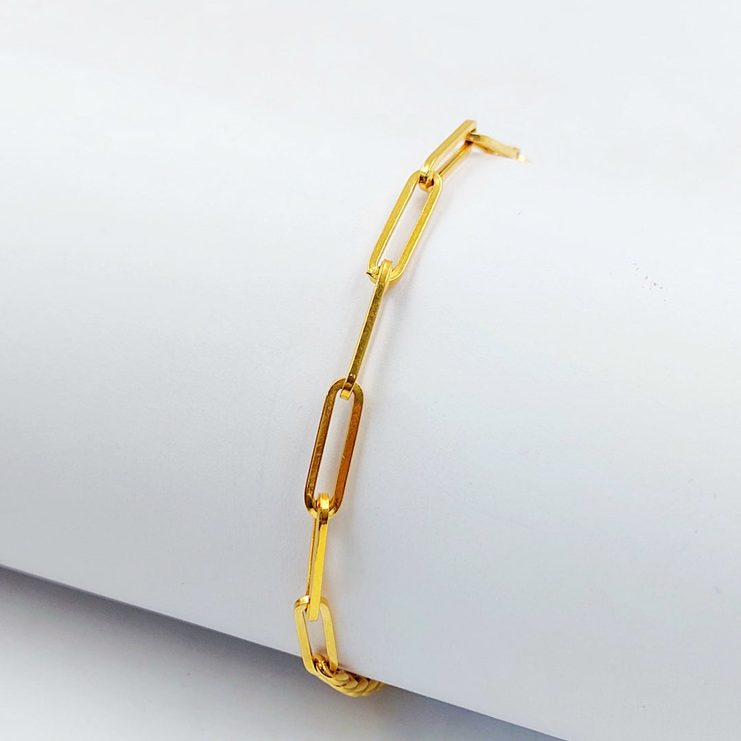 Deluxe Bracelet Made of 21K Gold by Saeed Jewelry 