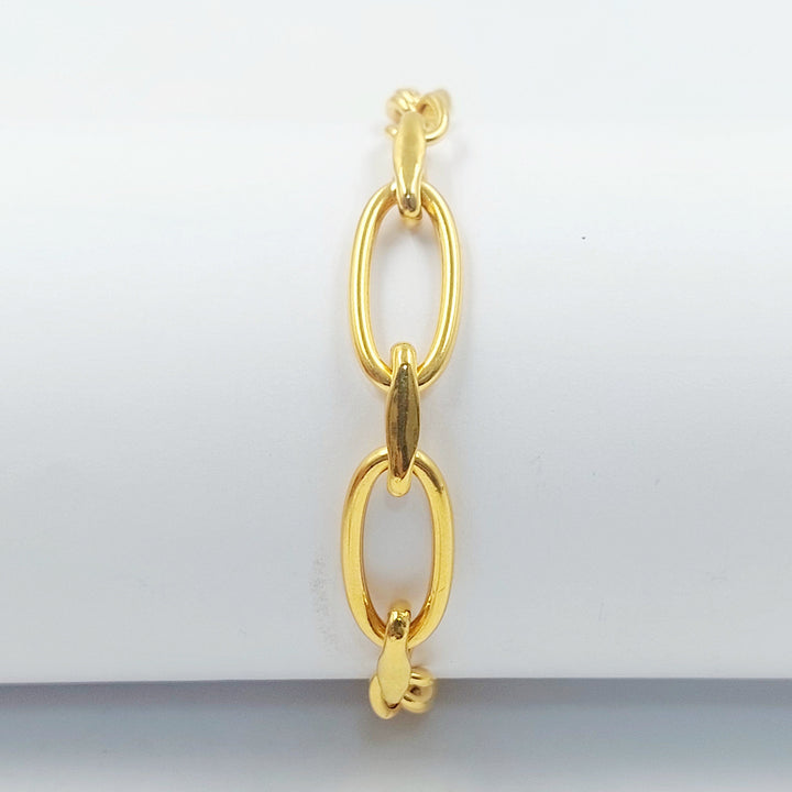 Deluxe Bracelet Made of 21K Gold by Saeed Jewelry 
