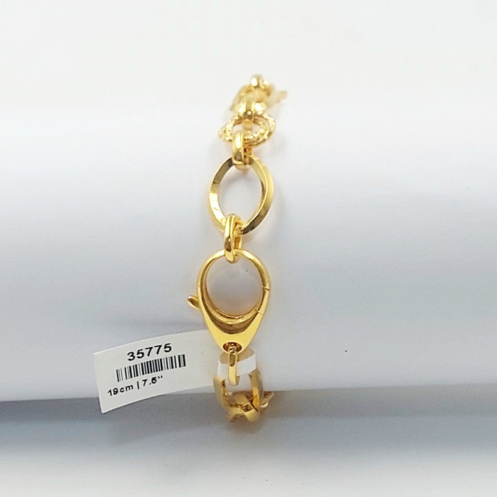 21K اسوارة اكسترا-مجوهرات الشيخ سعيد-Saeed Jewelry 