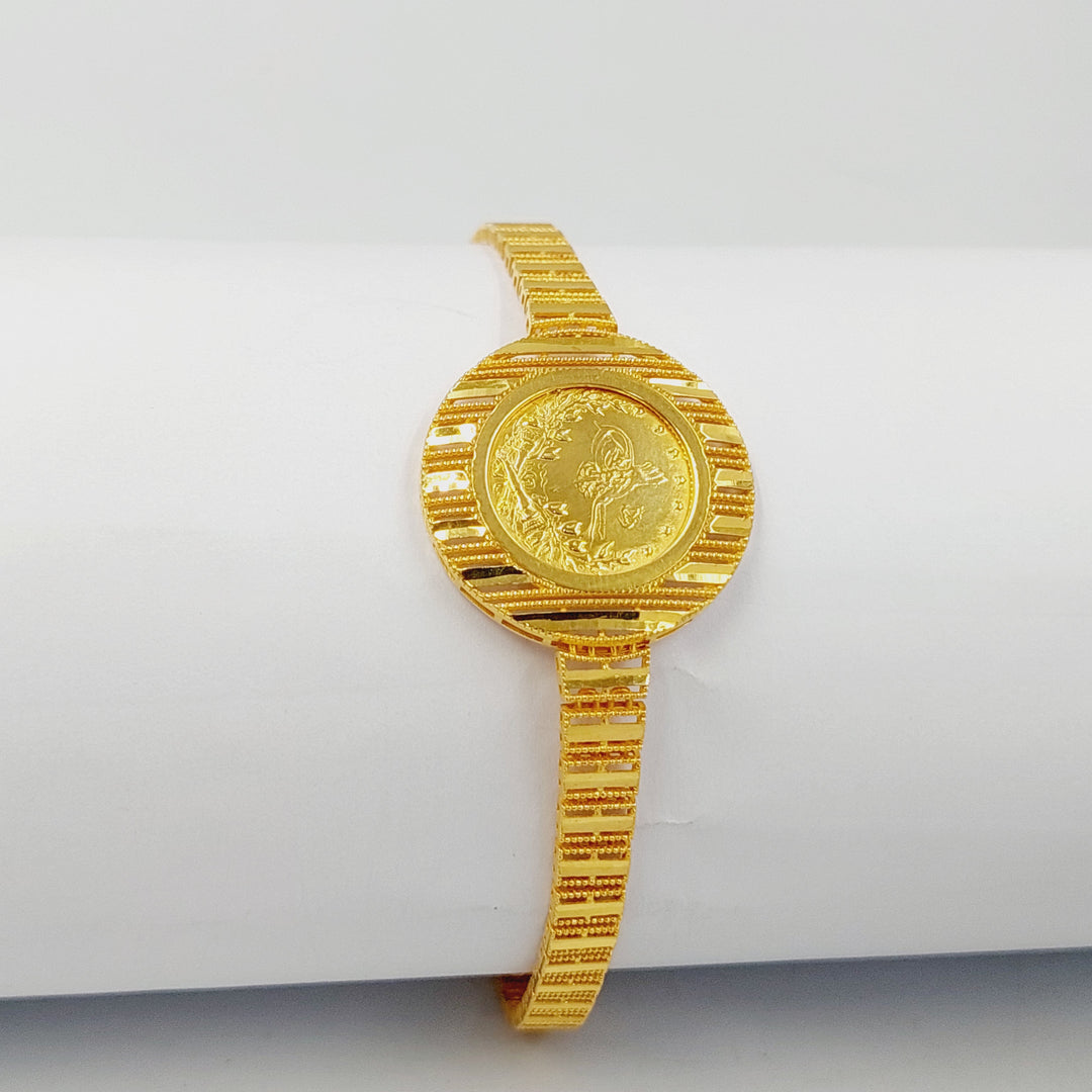 21K اسوارة رشادي اكسترا-مجوهرات الشيخ سعيد-Saeed Jewelry 