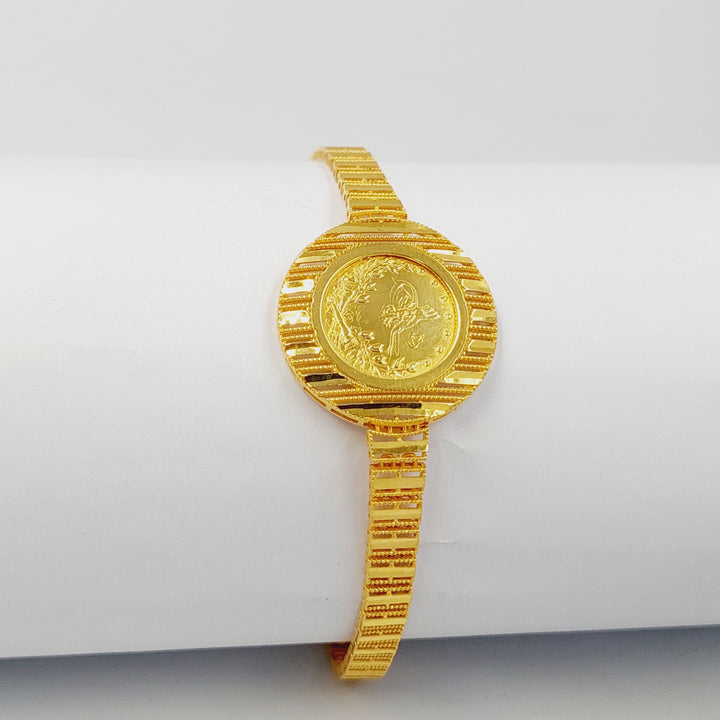 21K اسوارة رشادي اكسترا-مجوهرات الشيخ سعيد-Saeed Jewelry 