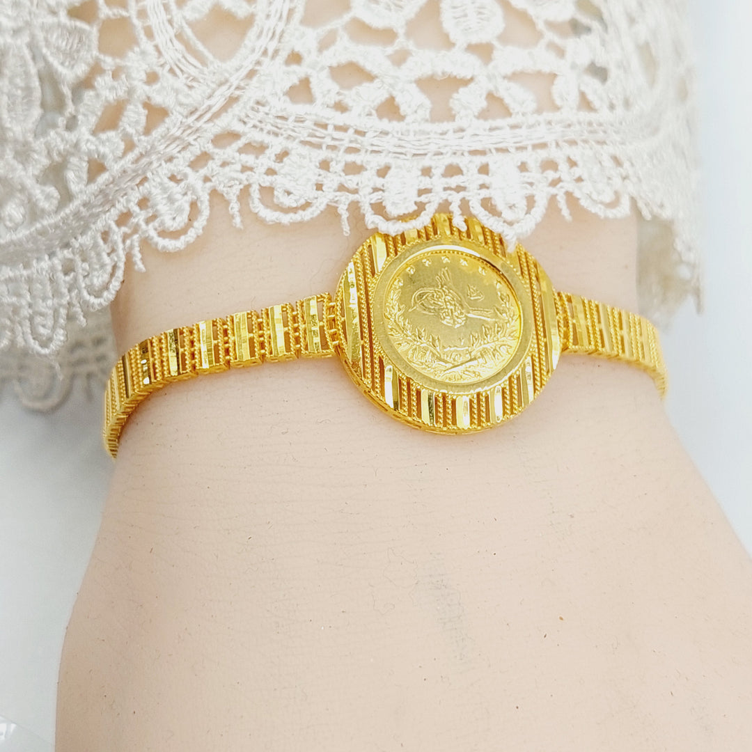 21K اسوارة رشادي اكسترا-مجوهرات الشيخ سعيد-Saeed Jewelry 