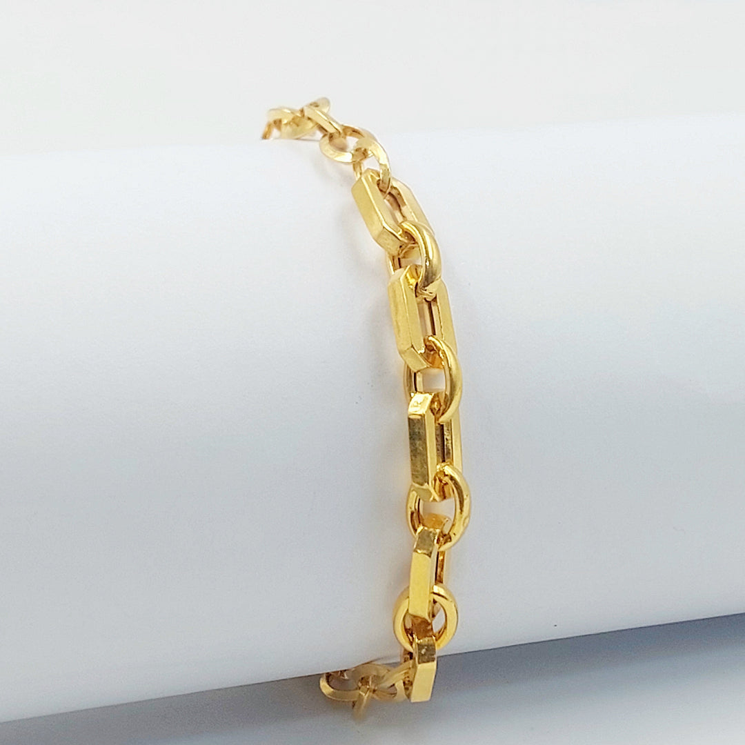 21K اسوارة بيبر كليب اكسترا-مجوهرات الشيخ سعيد-Saeed Jewelry 