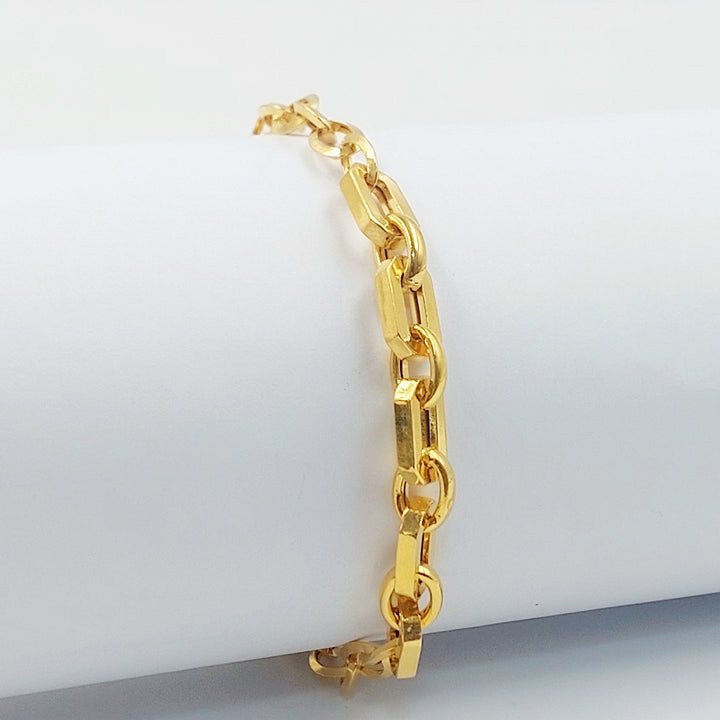 21K اسوارة بيبر كليب اكسترا-مجوهرات الشيخ سعيد-Saeed Jewelry 