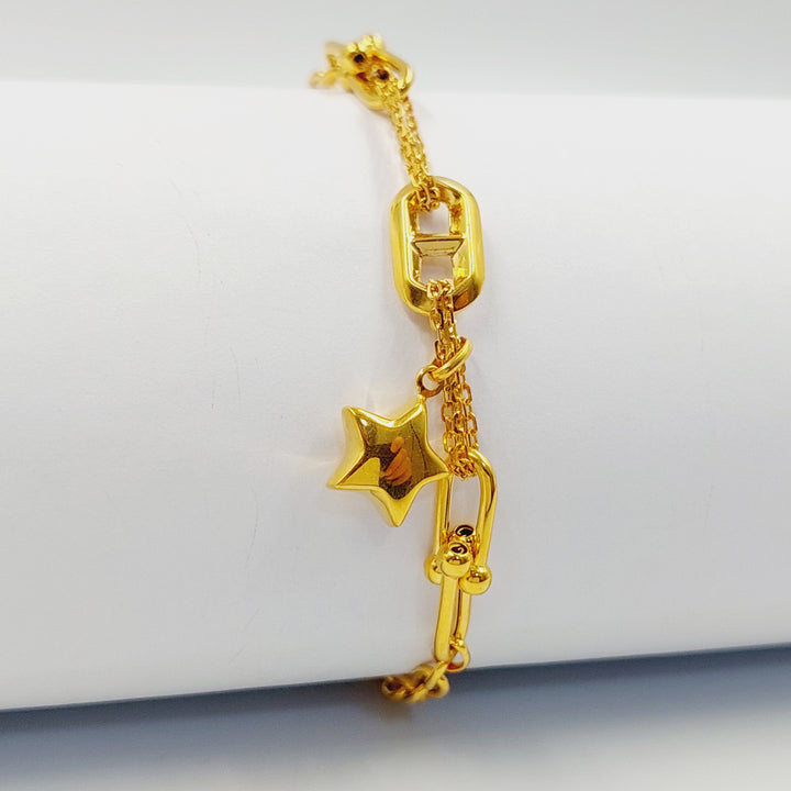 21K اسوارة دنانديش اكسترا-مجوهرات الشيخ سعيد-Saeed Jewelry 