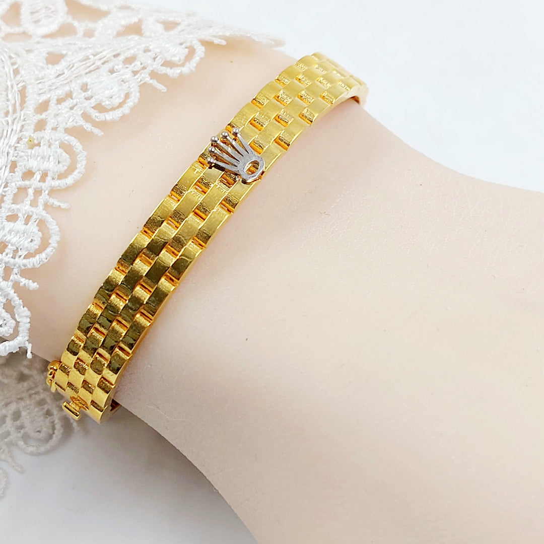 Deluxe Bracelet Made of 21K Gold by Saeed Jewelry 