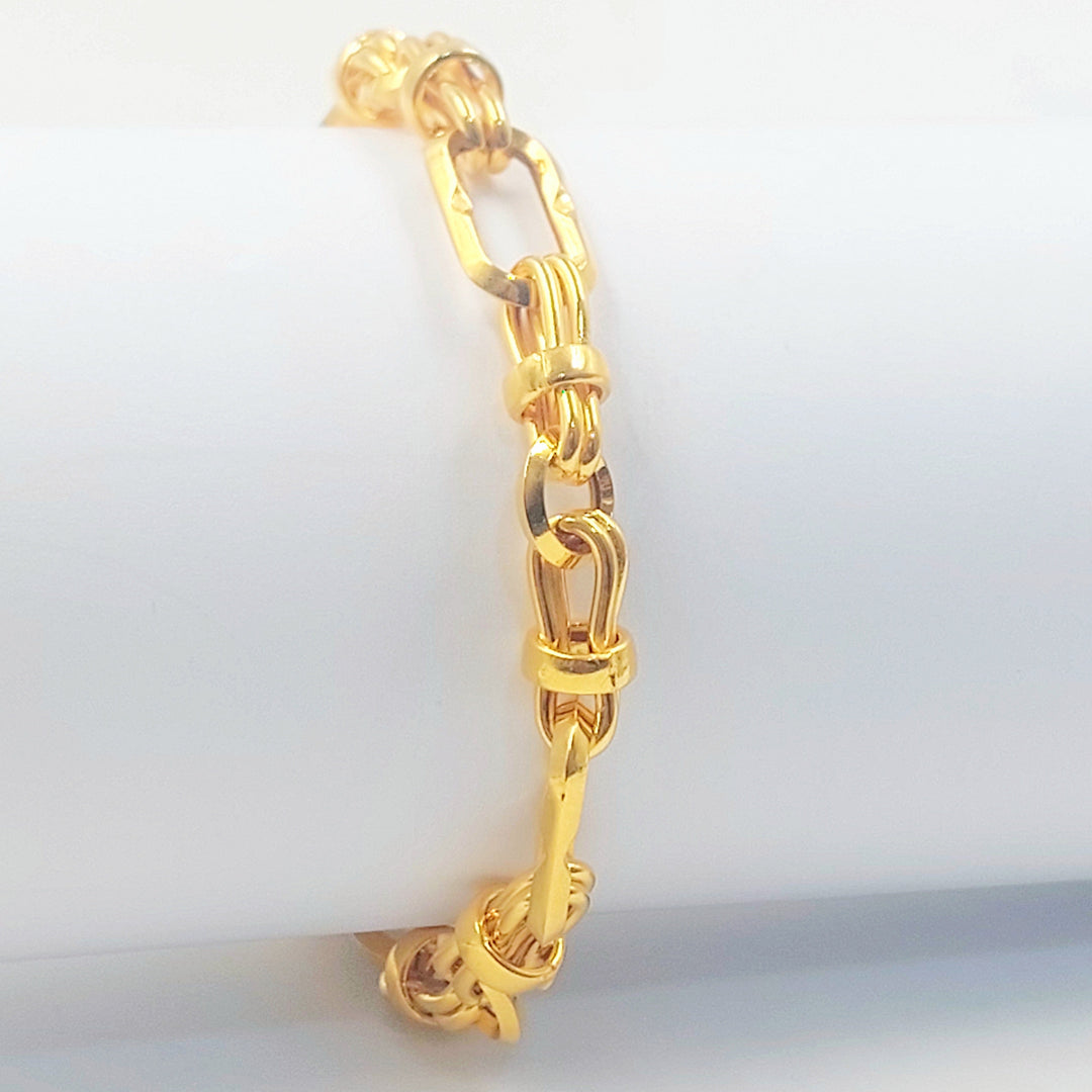 21K اسوارة اكسترا-مجوهرات الشيخ سعيد-Saeed Jewelry 