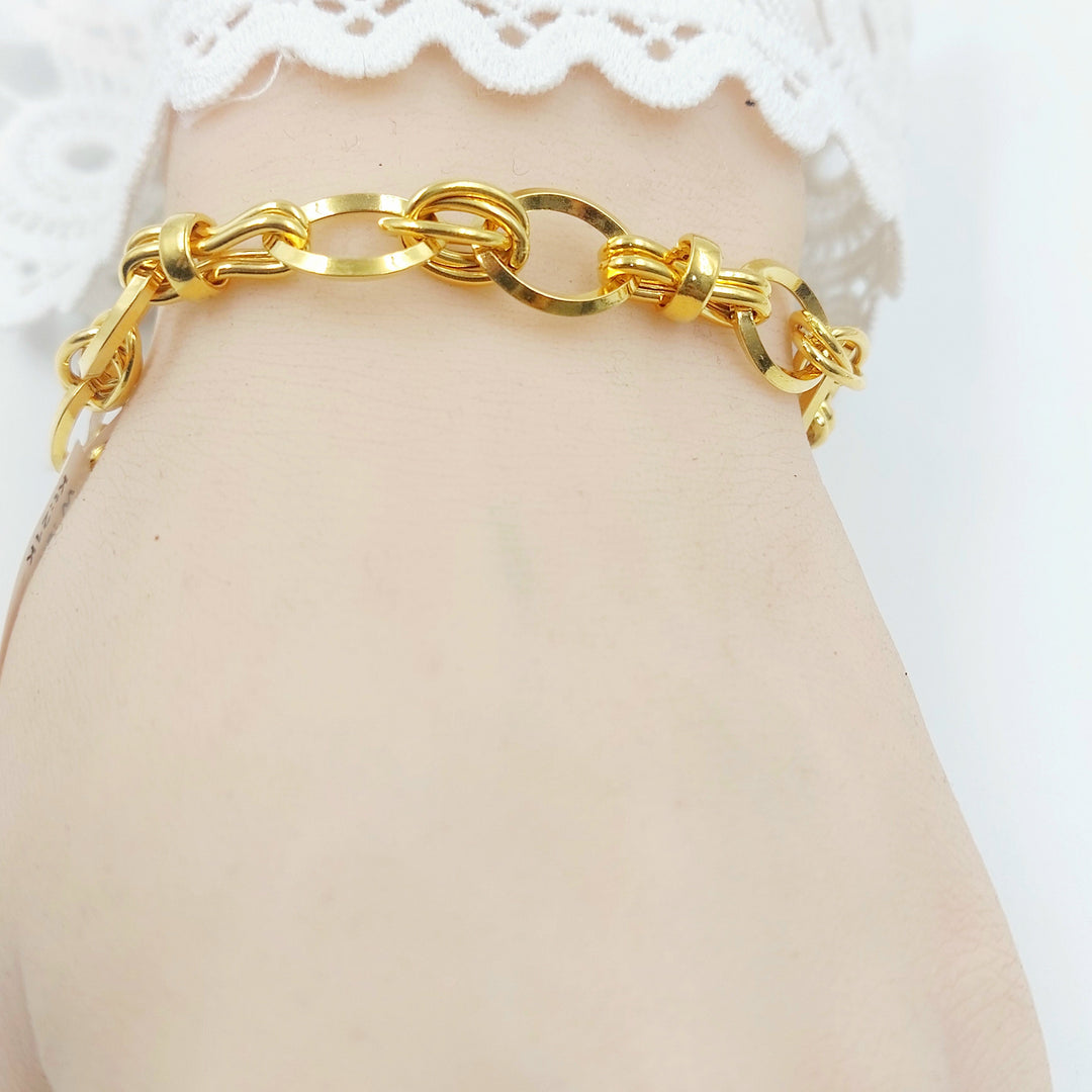 21K اسوارة اكسترا-مجوهرات الشيخ سعيد-Saeed Jewelry 