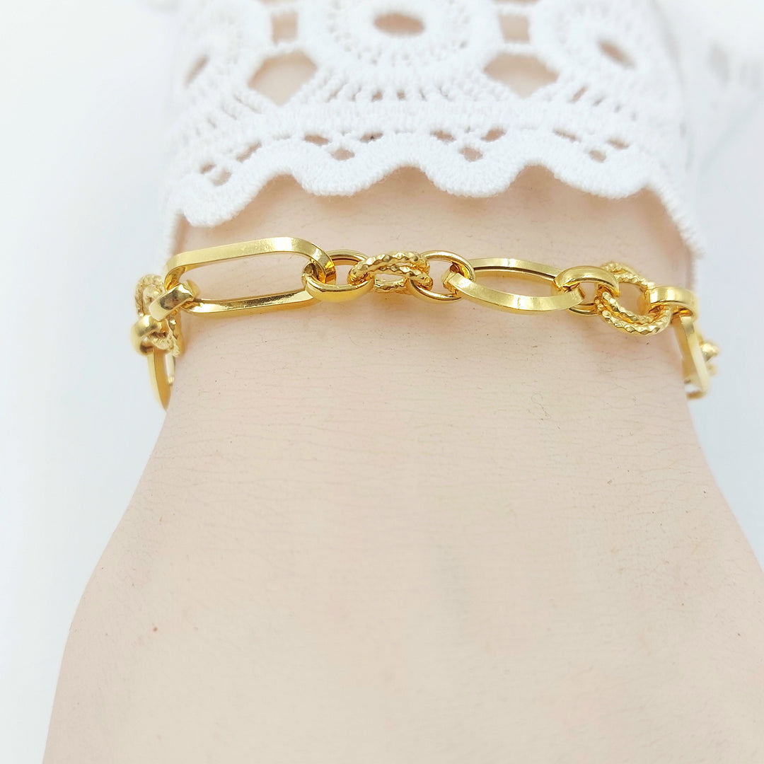 21K اسوارة اكسترا-مجوهرات الشيخ سعيد-Saeed Jewelry 