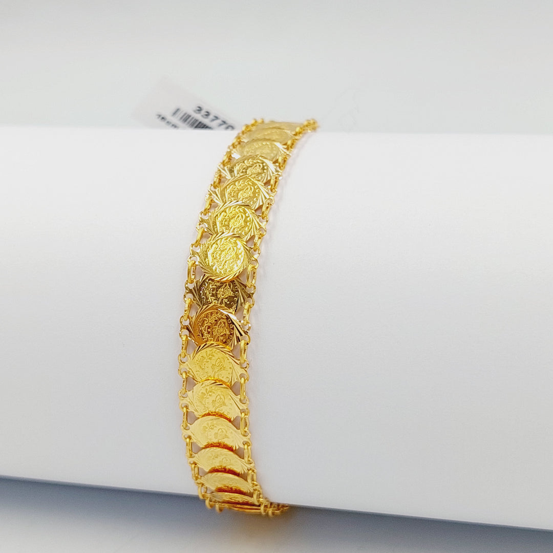 21K اسوارة اثمان-مجوهرات الشيخ سعيد-Saeed Jewelry 