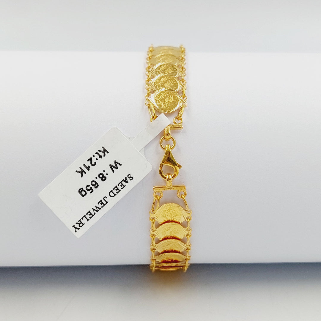 21K اسوارة اثمان-مجوهرات الشيخ سعيد-Saeed Jewelry 