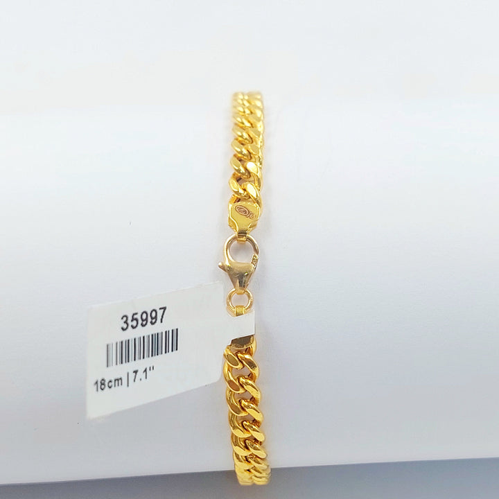 21K اسوارة انفينيتي مينا-مجوهرات الشيخ سعيد-Saeed Jewelry 