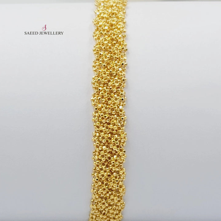 21K اسوارة فانسي-مجوهرات الشيخ سعيد-Saeed Jewelry 
