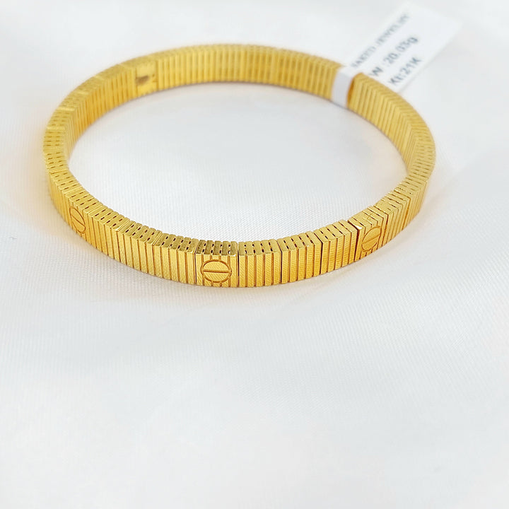 21K اسوارة فيجارو-مجوهرات الشيخ سعيد-Saeed Jewelry 