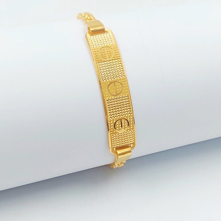 21K اسوارة بلاك فيجارو-مجوهرات الشيخ سعيد-Saeed Jewelry 