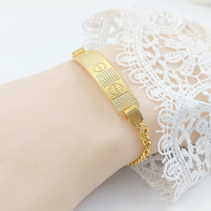 21K اسوارة بلاك فيجارو-مجوهرات الشيخ سعيد-Saeed Jewelry 