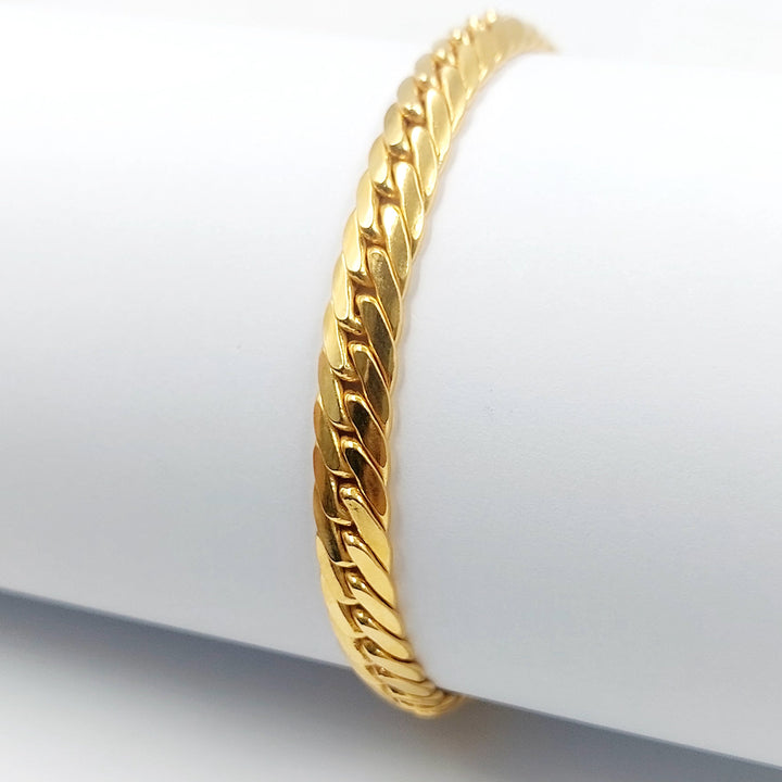21K اسوارة جاسيكا-مجوهرات الشيخ سعيد-Saeed Jewelry 